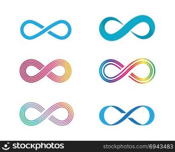 Infinity Design Vector illustration Logo template design