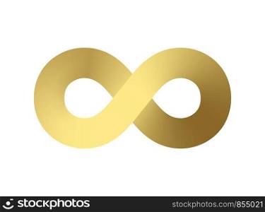 Infinity, eternity symbol. Premium quality vector illustration for your design.