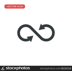 Infinity Icon Symbol Vector Illustration Design