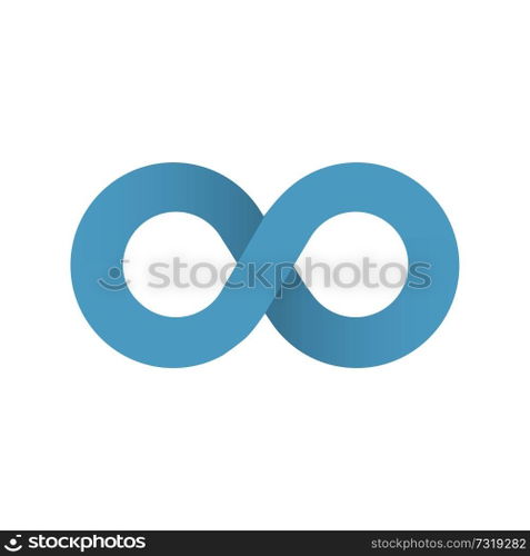 Infinity Icon Vector.
