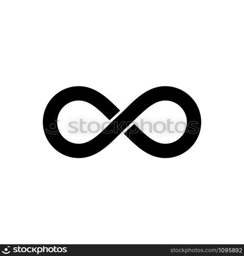 infinity icon vector design template