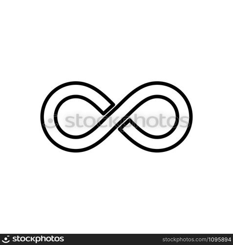 infinity icon vector design template