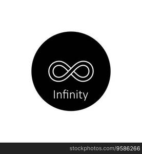 infinity icon vector template illustration logo design