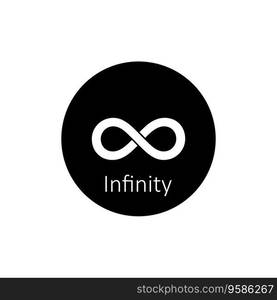 infinity icon vector template illustration logo design