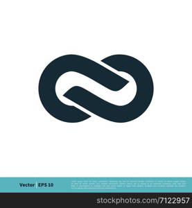 Infinity, Infinite, Endless Symbol Icon Vector Logo Template Illustration Design. Vector EPS 10.