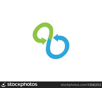 Infinity logo and symbol template