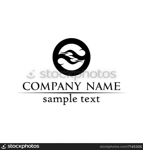 infinity logo and symbol template icons app design