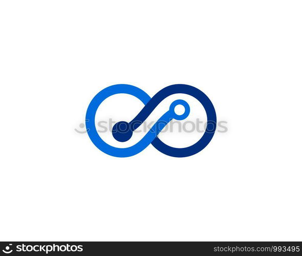 Infinity logo template