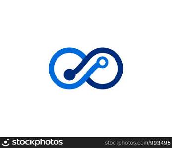 Infinity logo template