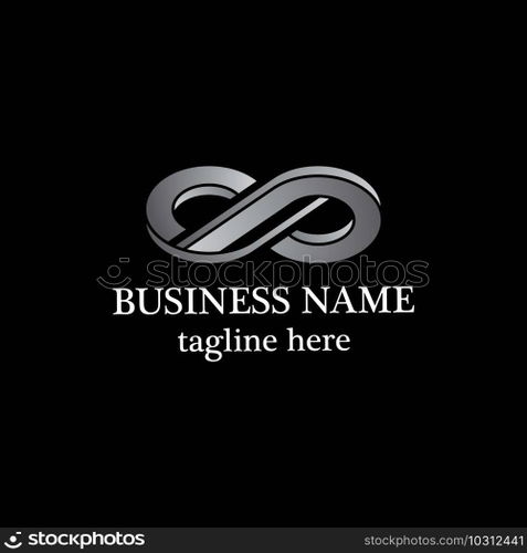 Infinity logo template vector design