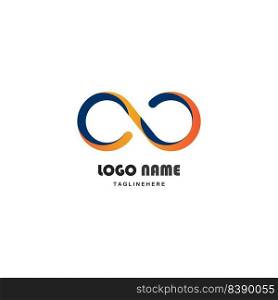 Infinity logo vector . abstract design symbols for companies and applications