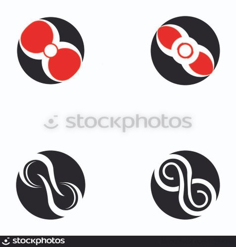 Infinity logo vector template