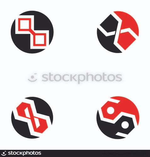 Infinity logo vector template