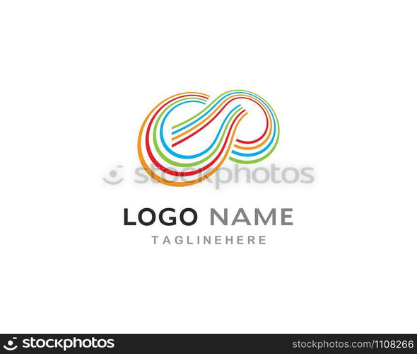 Infinity logo Vector template