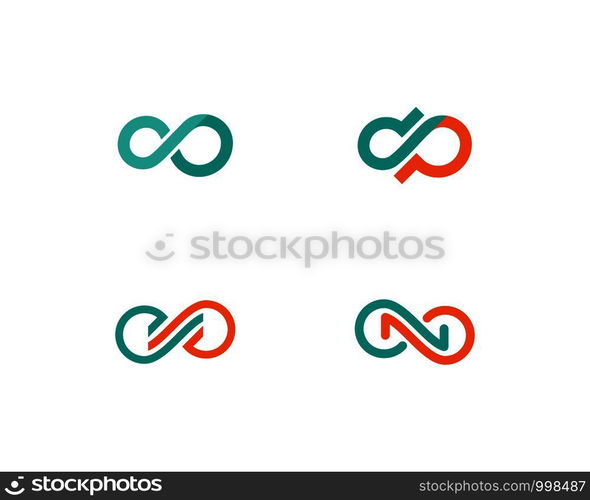 Infinity logo Vector template