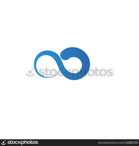 Infinity logo Vector template design