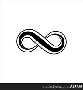 Infinity Sign Design Vector Art Illustration