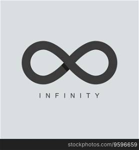 Infinity symbol vector image