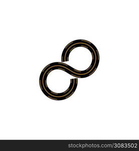 Infinity Way logo and symbol illustration vector design