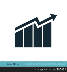 Info graphic Finance Statistic Icon Vector Logo Template Illustration Design. Vector EPS 10.