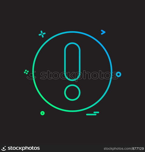 Info icon design vector