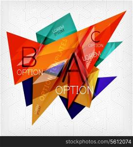 Infographic abstract background. For brochure, presentation, web background, print production