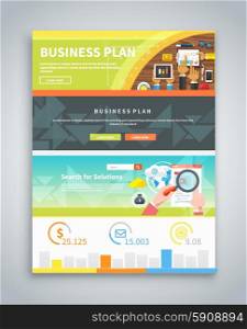 Infographic business brochures banners analitics, strategy. Modern stylized graphics data visualization. Can be used for web banners marketing and promotional materials, flyers, presentation templates. Business plan strategy with touchscreen presentation