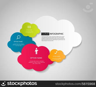 Infographic business template vector illustration. EPS 10