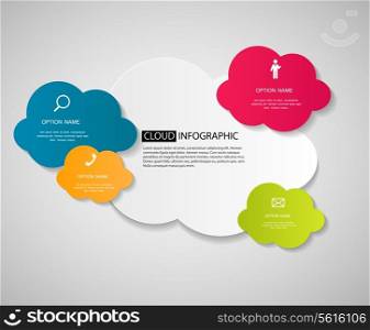 Infographic business template vector illustration. EPS 10