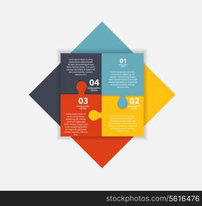 Infographic business template vector illustration. EPS 10