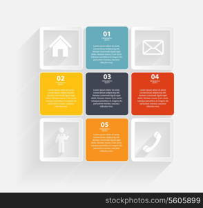 Infographic business template vector illustration. for you