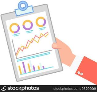 Infographic chart vector template. Annual statistics curve graph design. Market data diagrams. Graphic information visualization and analysis. Statistical indicators and frequency of data changes. Market diagrams. Graphic information visualization and analysis. Statistical indicators and data
