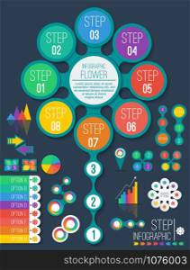 infographic design element
