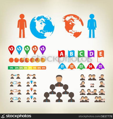 Infographic Design Elements Vector
