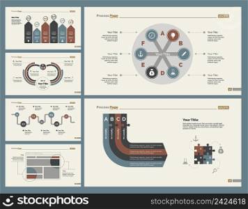 Infographic design set can be used for workflow layout, diagram, annual report, presentation, web design. Business and recruitment concept with process and bar charts.