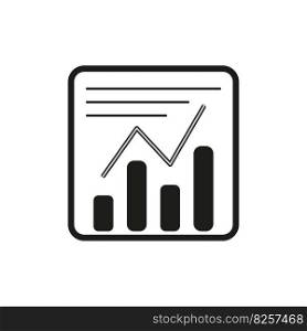 Infographic for financial report design. Growth stock diagram financial graph. Vector illustration. EPS 10.. Infographic for financial report design. Growth stock diagram financial graph. Vector illustration.