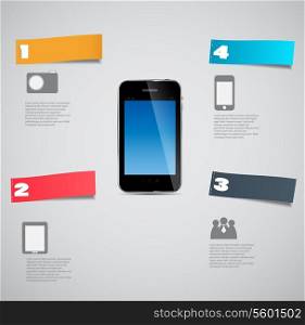 Infographic template vector illustration.