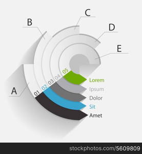 Infographic Templates for Business Vector Illustration. EPS10