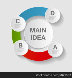 Infographic Templates for Business Vector Illustration. EPS10.