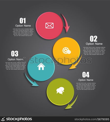 Infographic Templates for Business Vector Illustration. EPS10