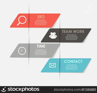 Infographic Templates for Business Vector Illustration. EPS10. Infographic Templates for Business Vector Illustration