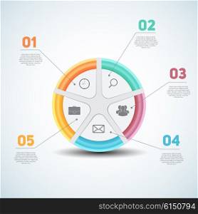 Infographic Templates for Business Vector Illustration. EPS10. Infographic Templates for Business Vector Illustration