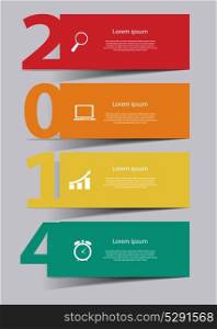 Infographic Templates for Business Vector Illustration. EPS10. INFOGRAPHICS design elements vector illustration