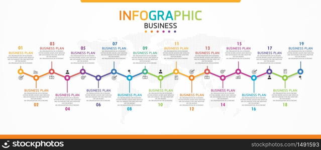 Infographic vector illustration Can be used for process, presentations, layout, banner,info graph