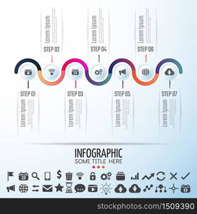 Infographics Design Template,Vector Illustration