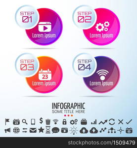 Infographics Design Template,Vector Illustration