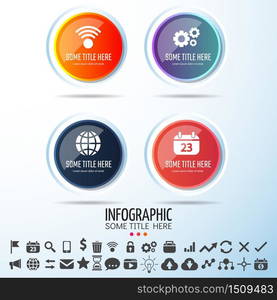 Infographics Design Template,Vector Illustration