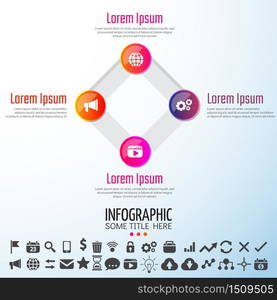 Infographics Design Template,Vector Illustration