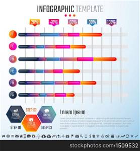 Infographics Design Template,Vector Illustration