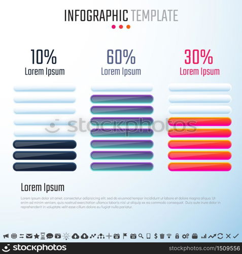 Infographics Design Template,Vector Illustration